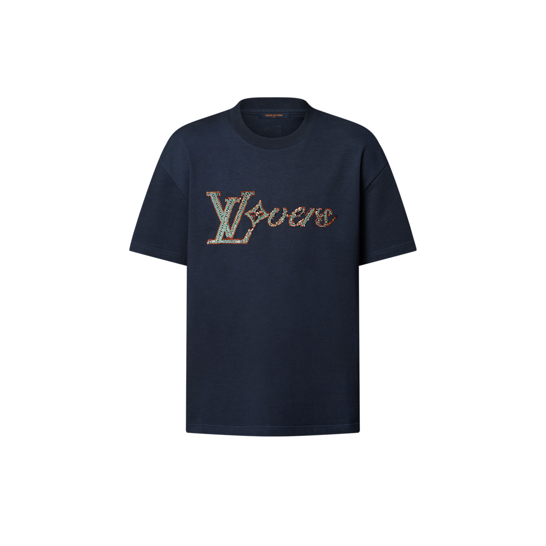 LOUIS VUITTON ロゴプリント Tシャツ 中古・古着通販】LOUIS VUITTON (ルイ ヴィトン) 反転ロゴプリントT